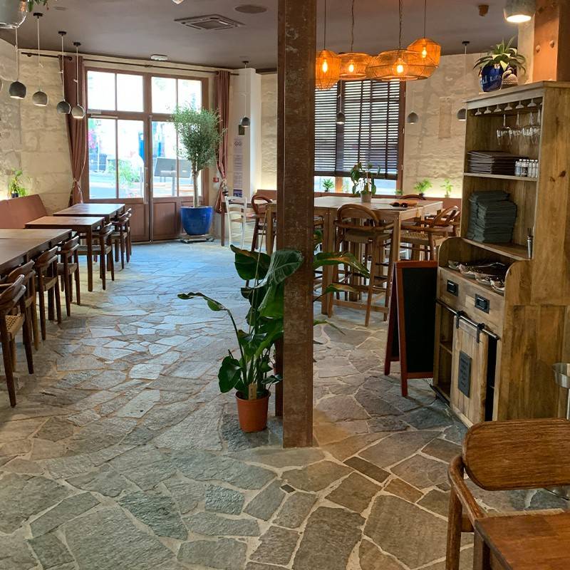 Opus incertum pierre de luzerne à Toulon dans le Var