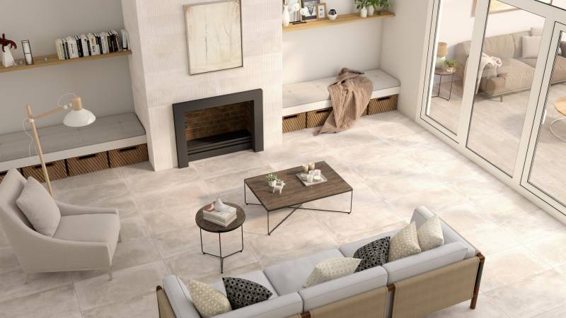 Carrelage intérieurs effet béton Toulon 