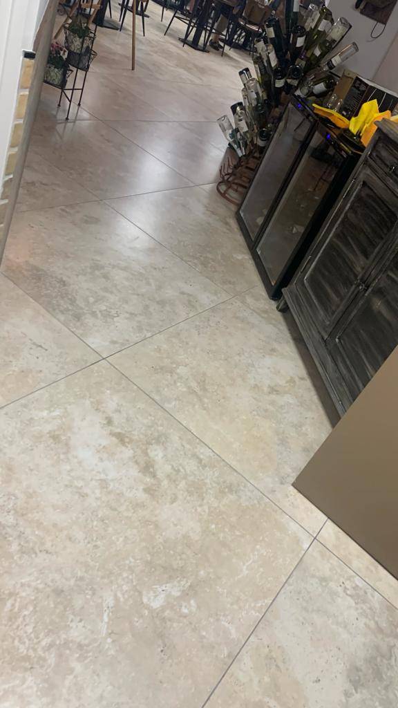 Carrelage intérieur Izmir reproduction Travertin à La Garde