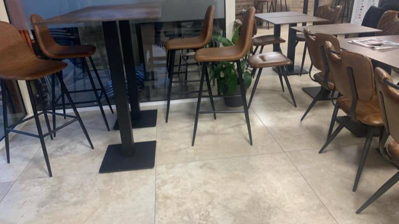 Carrelage intérieur Izmir reproduction travertin